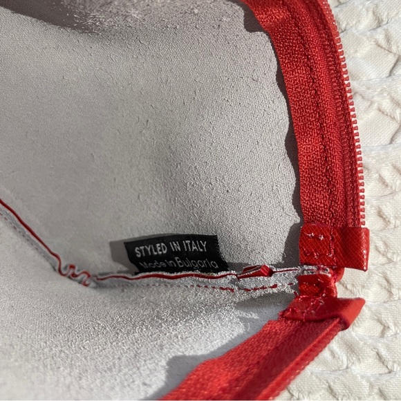 ‘Coccinelle’ Genuine Leather Wristlet Purse - Picture 6 of 6